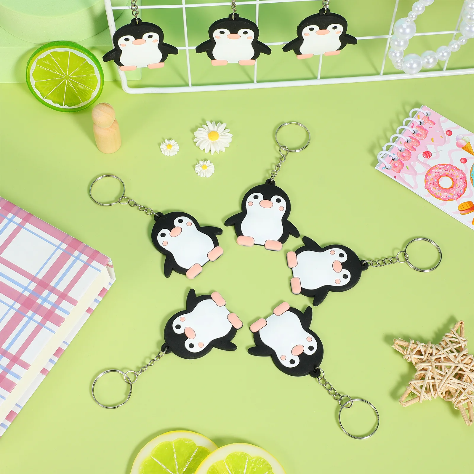24Pcs Penguin Keyring Decorative Cute Bag Charms Animal Themed Party Favors for Backpacks Keys Wallets Penguin Lovers
24Pcs Penguin Keyring Decorative Cute Bag Charms Animal Themed Party Favors for Backpacks Keys Wallets Penguin Lovers