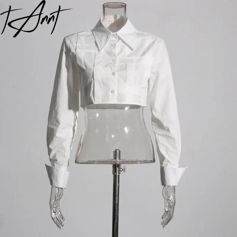 Tannt Women Shirt Long Sleeves Short Cotton White Casual Shirts Blouses Fashion Loose Summer Blouses Tops Women 2024 New
Tannt Women Shirt Long Sleeves Short Cotton White Casual Shirts Blouses Fashion Loose Summer Blouses Tops Women 2024 New