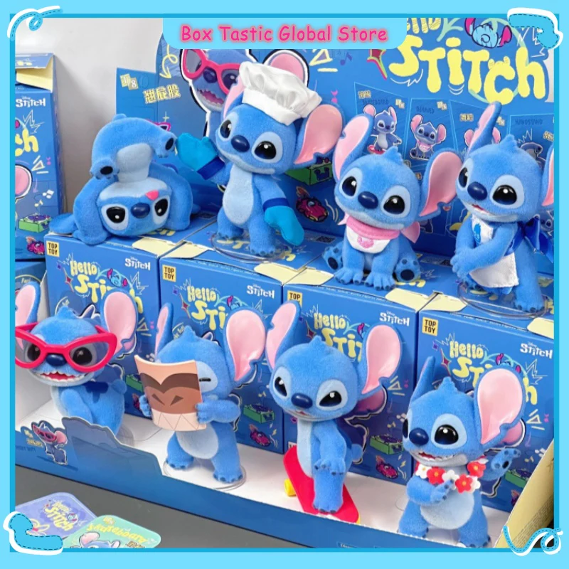 Cartoon "Hello" Stitch Series Trendy Blind Box Anime Peripheral Desktop Ornaments Cute Stitch Figurines Toys Surprise Gifts Box
Cartoon "Hello" Stitch Series Trendy Blind Box Anime Peripheral Desktop Ornaments Cute Stitch Figurines Toys Surprise Gifts Box