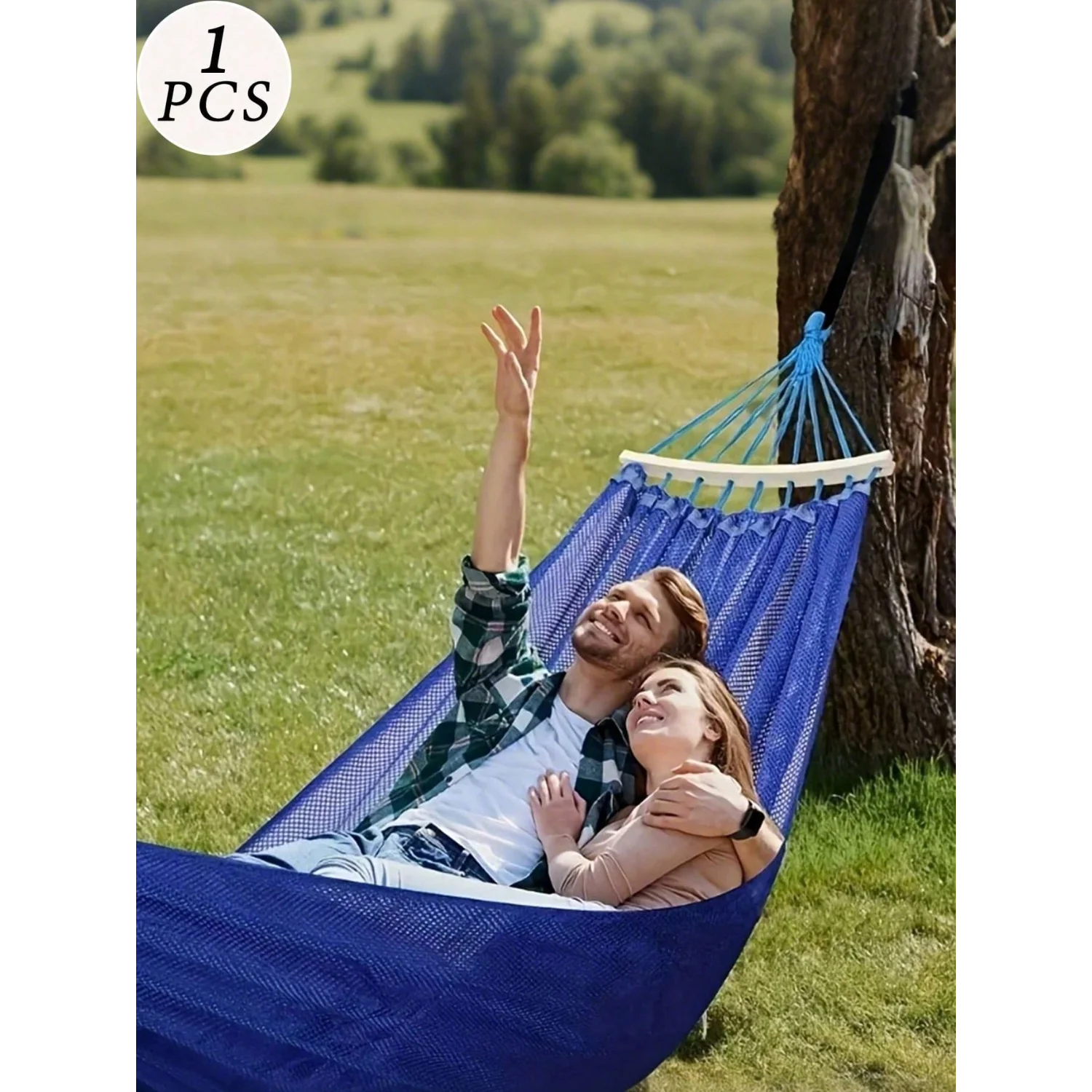 1 Piece Summer Ice Hammock - Double Wide With Storage Bag, Portable Anti-Rolling Design, Breathable Mesh For Outdoor Camping, Tr
1 Piece Summer Ice Hammock - Double Wide With Storage Bag, Portable Anti-Rolling Design, Breathable Mesh For Outdoor Camping, Tr