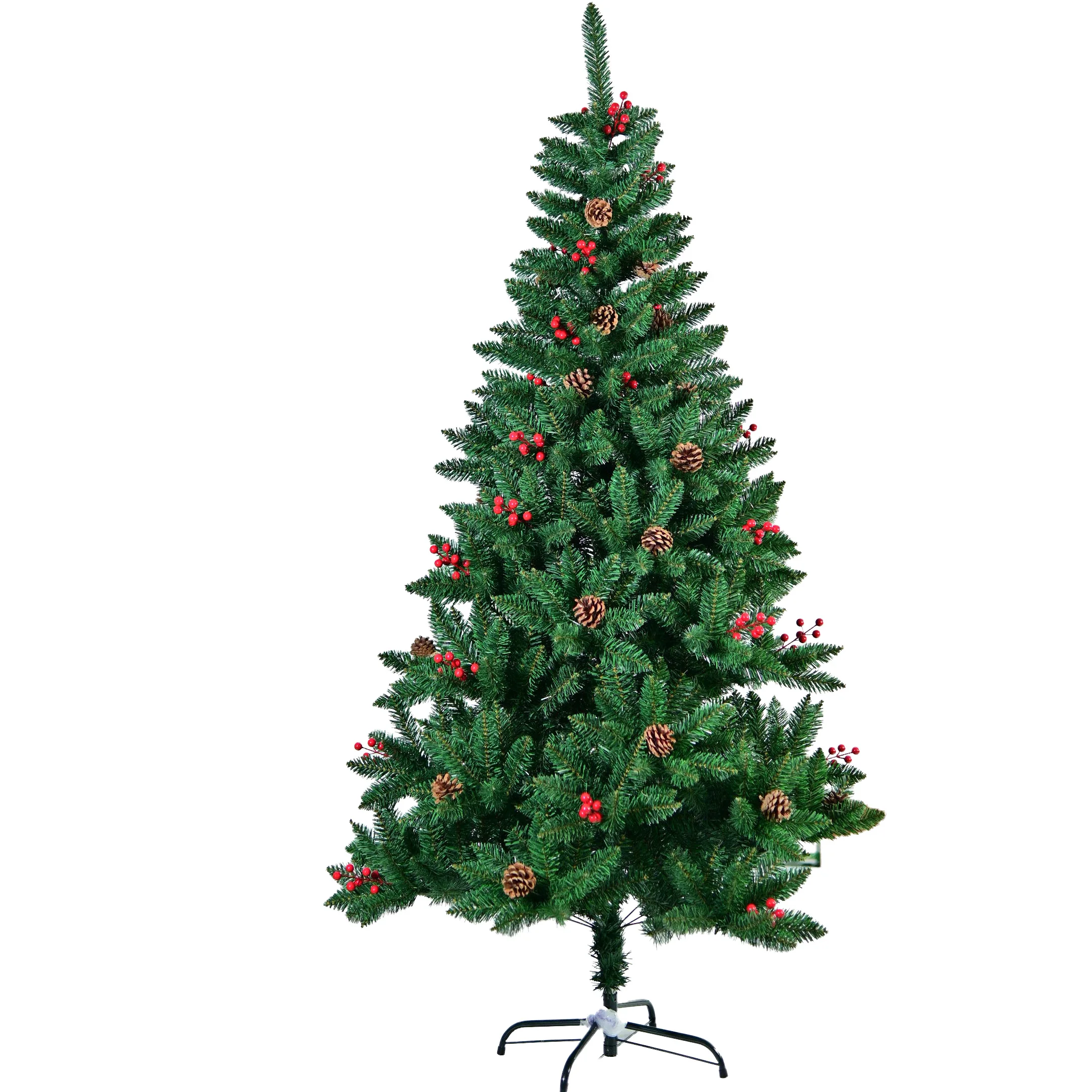 6ft (1.8m) Pointed Red Fruit Pine Cone Mixed Tree New Year Decoration Christmas Tree Cross-Border Best-Selling Limited Time Discount
6ft (1.8m) Pointed Red Fruit Pine Cone Mixed Tree New Year Decoration Christmas Tree Cross-Border Best-Selling Limited Time Discount