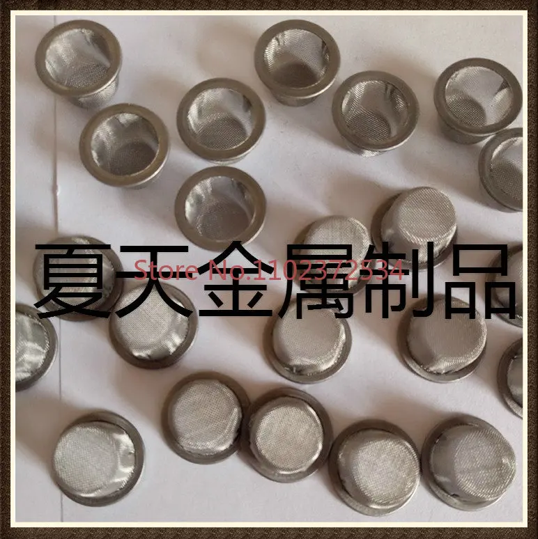 20PCS Crystal pipe filter screen, pipe holder accessories, special filter screen with a diameter of 12mm and a height of 8mm
20PCS Crystal pipe filter screen, pipe holder accessories, special filter screen with a diameter of 12mm and a height of 8mm
