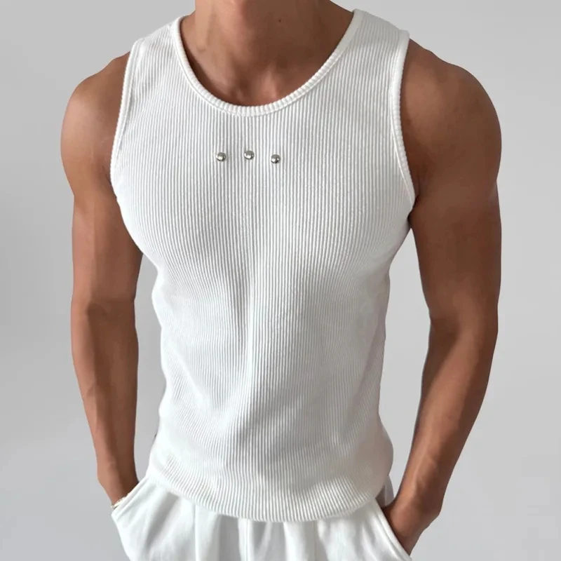 2026 New Men Spring Summer Vertical Striped Fitness Sports Tank Top Male Sexy U Neck Tank Top
2026 New Men Spring Summer Vertical Striped Fitness Sports Tank Top Male Sexy U Neck Tank Top