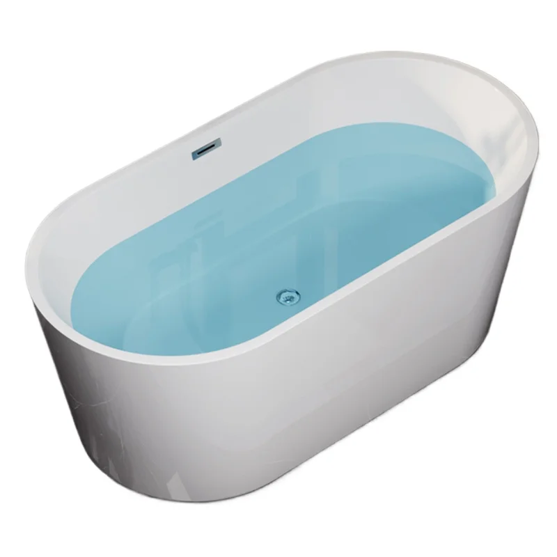 Free-standing acrylic bathtub Household European-style integrated plot hotel B & B double oval bathtub
Free-standing acrylic bathtub Household European-style integrated plot hotel B & B double oval bathtub