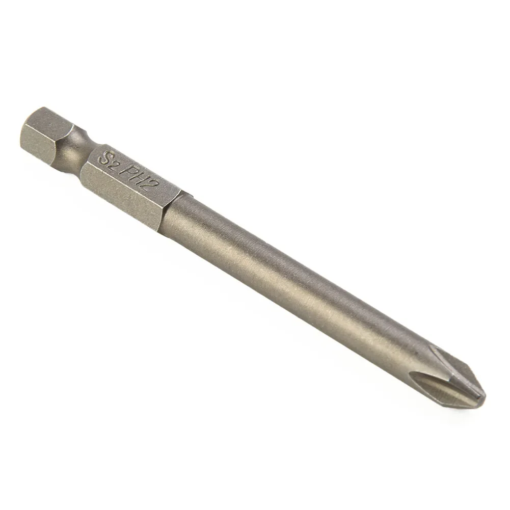 High Quality Screwdriver Bit Screwdriver Set 1/4 Inch Hex Shank 75mm Cross Head For Electric Screwdriver Drill
High Quality Screwdriver Bit Screwdriver Set 1/4 Inch Hex Shank 75mm Cross Head For Electric Screwdriver Drill