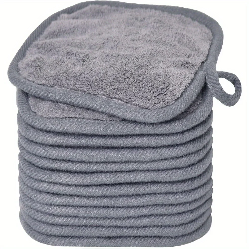 12PCS Microfiber Face Cloths Reusable Makeup Remover Cloth Makeup Towels Face Deep Cleaning Pads Skincare Beauty Tools
12PCS Microfiber Face Cloths Reusable Makeup Remover Cloth Makeup Towels Face Deep Cleaning Pads Skincare Beauty Tools