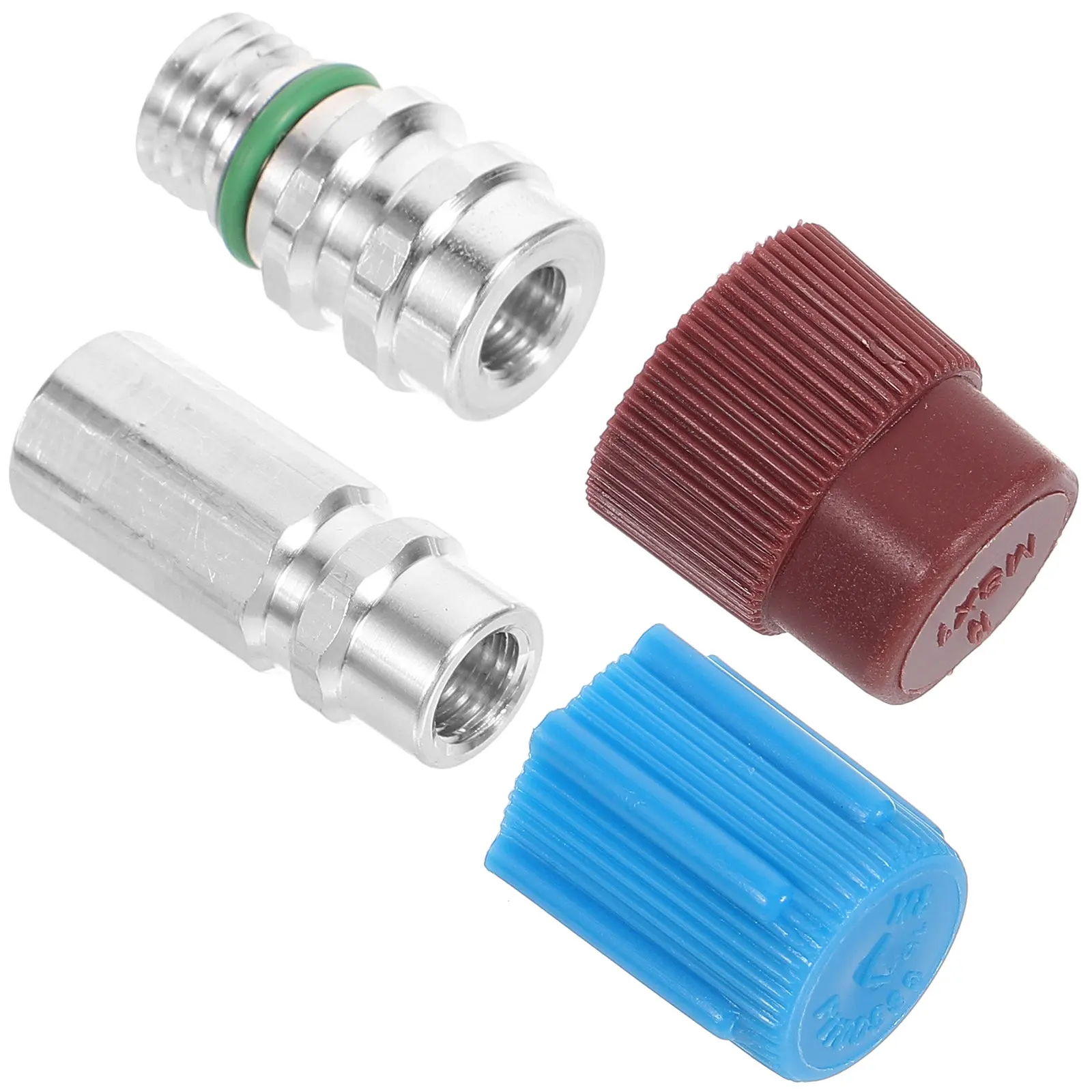 1Pair Stainless Steel Refrigerant Hose Adapter for Air Conditioner R32 R410a R134a Systems Wide Compatibility Leakproof
1Pair Stainless Steel Refrigerant Hose Adapter for Air Conditioner R32 R410a R134a Systems Wide Compatibility Leakproof