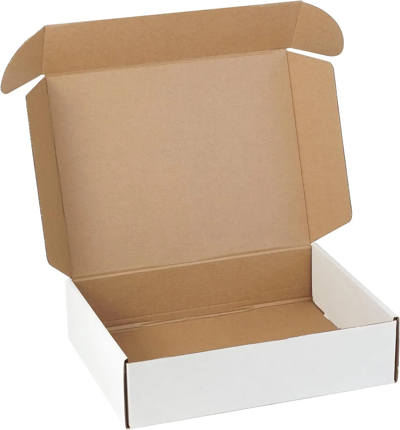 5-Pack 12x9x3 Corrugated Cardboard Shipping Boxes, White Mailers for DIY Labels
5-Pack 12x9x3 Corrugated Cardboard Shipping Boxes, White Mailers for DIY Labels