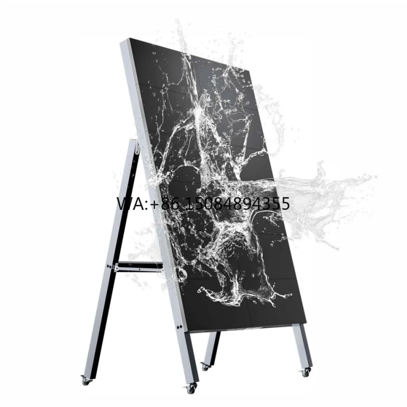 Portable LED A-Frame Sign Stand IP66 Waterproof Steel Sign Board Display 1080P 3-Year Warranty HDR10+ 1500cd Brightness Silver
Portable LED A-Frame Sign Stand IP66 Waterproof Steel Sign Board Display 1080P 3-Year Warranty HDR10+ 1500cd Brightness Silver