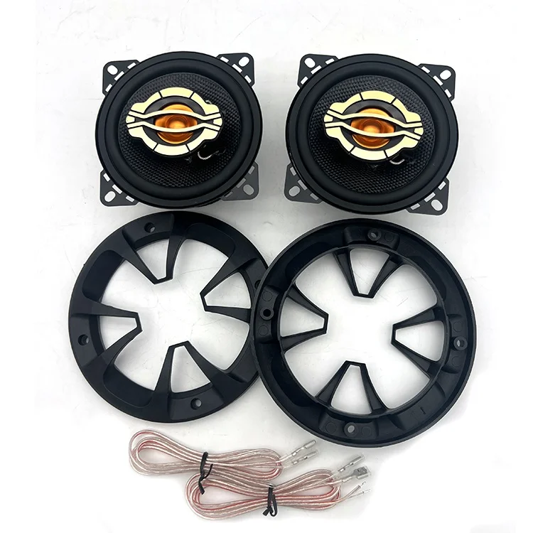 Clear Good Sound Coaxial Automobile Speaker Audio System 4" 2 Way 100W Cheap Price Best Quality 4 Inch Car Door Speaker
Clear Good Sound Coaxial Automobile Speaker Audio System 4" 2 Way 100W Cheap Price Best Quality 4 Inch Car Door Speaker