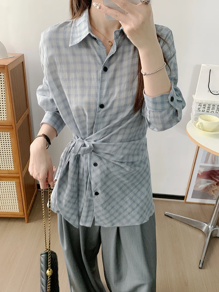 Женский топ из УФПУ синего цвета в клетку, длинный рукав, весна-лето, модный, уникальный, высококачественный материал, 100% новый, УФПУ, синий
Женский топ из УФПУ синего цвета в клетку, длинный рукав, весна-лето, модный, уникальный, высококачественный материал, 100% новый, УФПУ, синий