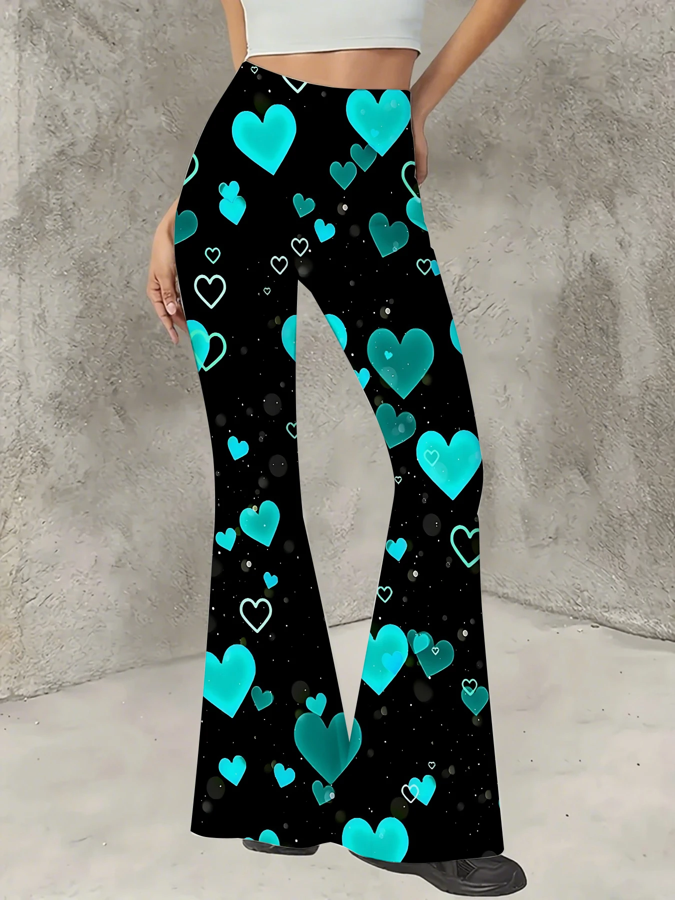 Plus Size All-Over Print Flare Pants Women Stretchy High Waist Bell Bottom
Plus Size All-Over Print Flare Pants Women Stretchy High Waist Bell Bottom