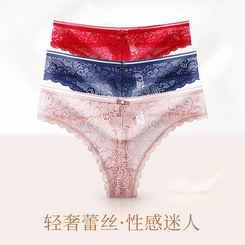 Women's Ultra-thin Seamless thongs Underwear Low-Waist Lace Hollow out G-String Panties Female Floral Sexy Sheer Mesh Briefs
Women's Ultra-thin Seamless thongs Underwear Low-Waist Lace Hollow out G-String Panties Female Floral Sexy Sheer Mesh Briefs