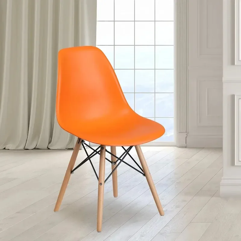 Series Orange Plastic Chair with Wooden Legs for Versatile Kitchen, Dining Room, Living Room
Series Orange Plastic Chair with Wooden Legs for Versatile Kitchen, Dining Room, Living Room