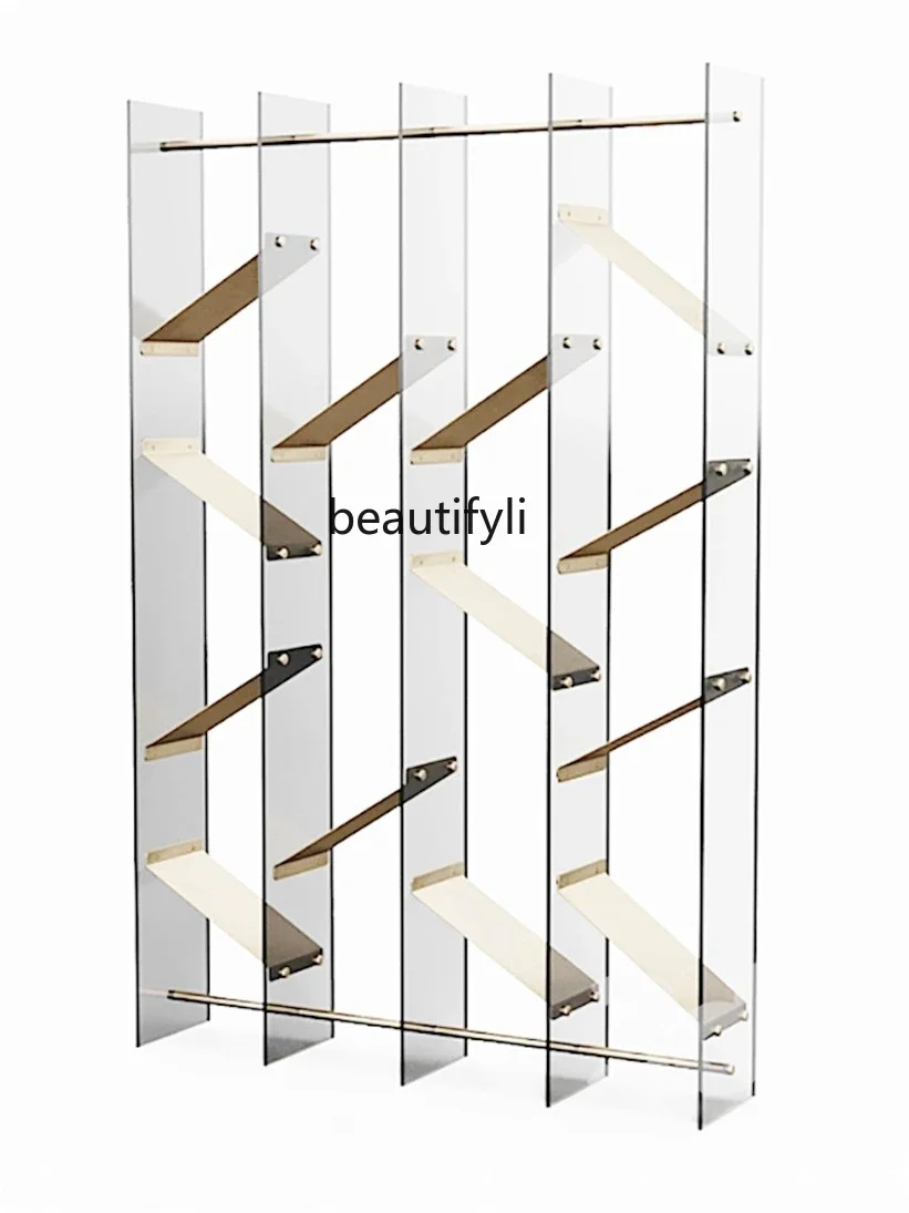 A15 Imported Acrylic Floor Shelf Detachable Vertical Bookshelf Commercial Club Transparent Screen Antique Shelf furniture
A15 Imported Acrylic Floor Shelf Detachable Vertical Bookshelf Commercial Club Transparent Screen Antique Shelf furniture