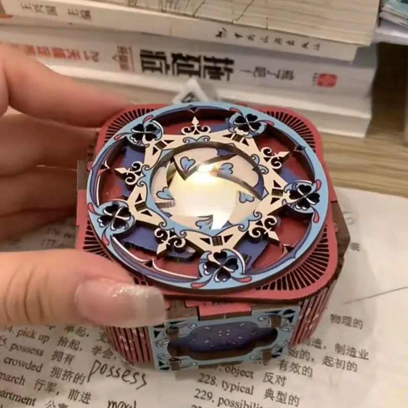 Handmade DIY Jewelry Box Assemble Wooden Jewelry Packaging Boxes Proposal Ring Boxes Surprise Music Box Gift for Girlfriend
Handmade DIY Jewelry Box Assemble Wooden Jewelry Packaging Boxes Proposal Ring Boxes Surprise Music Box Gift for Girlfriend