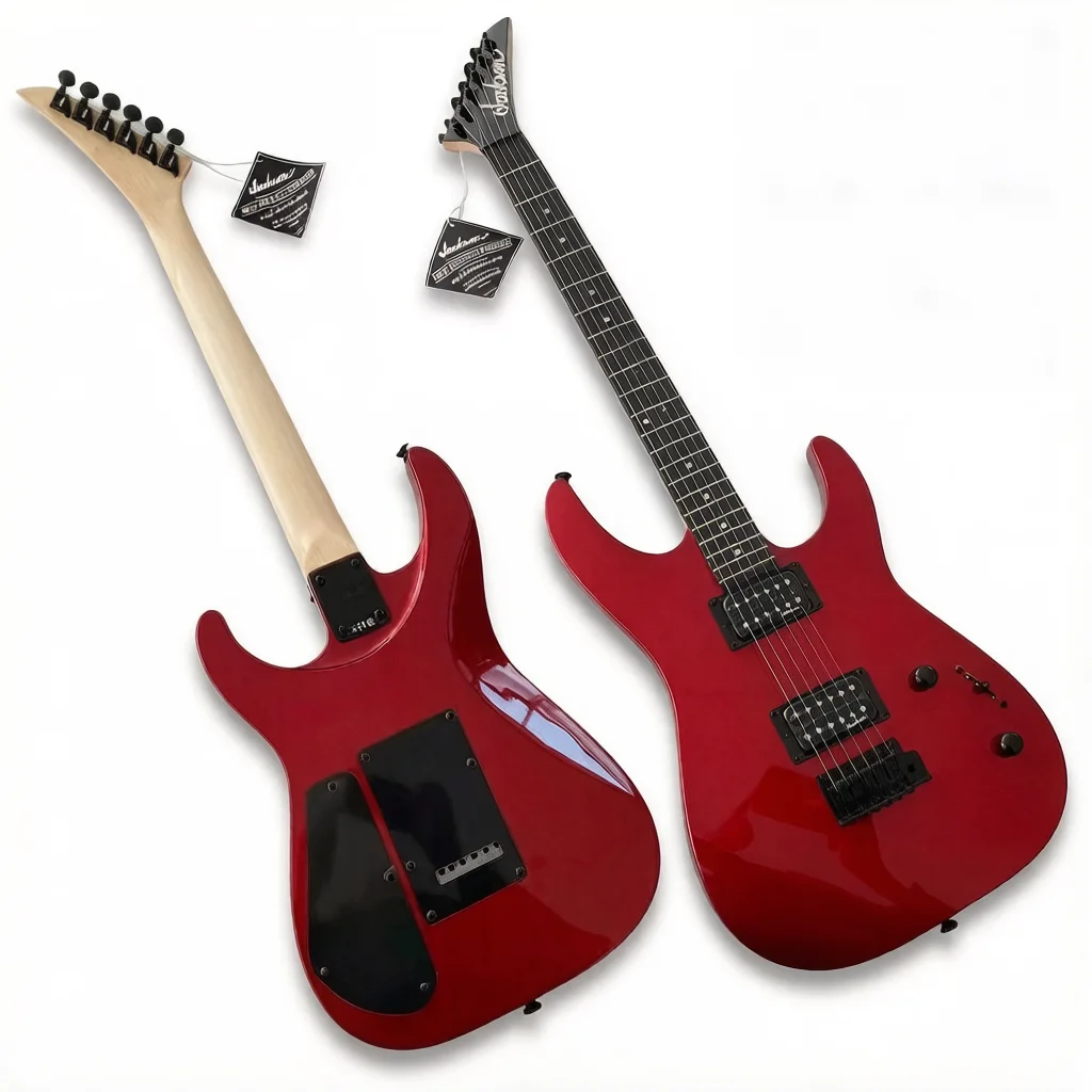 Jackson JS11 Electric Guitar 22 Frets Metallic Red Solid Body Beginner Professional Instrument for Metal Rock Music
Jackson JS11 Electric Guitar 22 Frets Metallic Red Solid Body Beginner Professional Instrument for Metal Rock Music