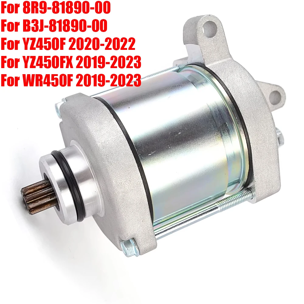 Electric Starter Motor For Yamaha YZ450F 2020 - 2022 YZ450FX WR450F 2019 - 2023 8R9-81890-00 B3J-81890-00 WR 450 F YZ 450F 450FX
Electric Starter Motor For Yamaha YZ450F 2020 - 2022 YZ450FX WR450F 2019 - 2023 8R9-81890-00 B3J-81890-00 WR 450 F YZ 450F 450FX
