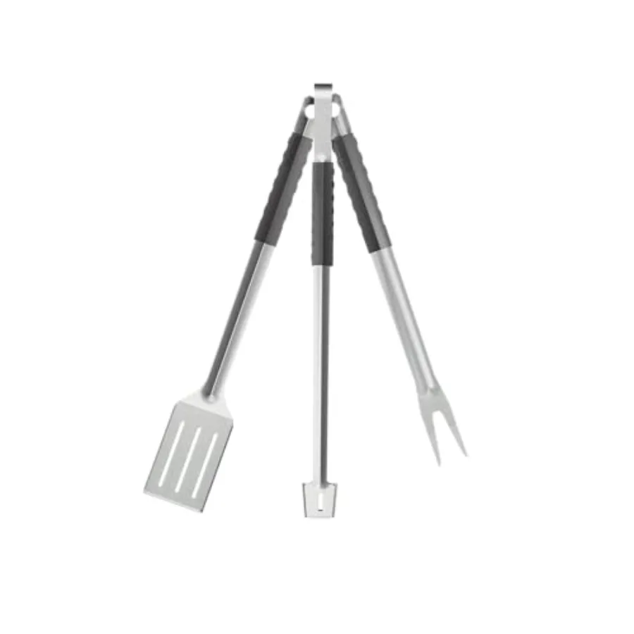 Grilling Tools Set - Stainless Steel Tongs Spatula Fork - Long 24 BBQ Accessories for Griddle Live-Fire Cooking - Backyard BBQ
Grilling Tools Set - Stainless Steel Tongs Spatula Fork - Long 24 BBQ Accessories for Griddle Live-Fire Cooking - Backyard BBQ