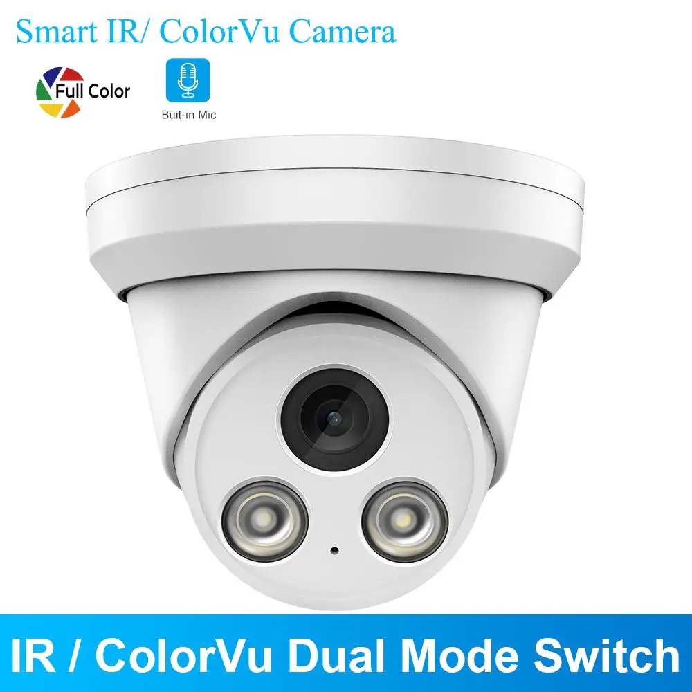 Совместимая IP-камера Vilylin 4K Hikvision, PoE IR ColorVu, двойная фотография, 8 Мп, встроенный микрофон, видеонаблюдение IPC, защита безопасности
Совместимая IP-камера Vilylin 4K Hikvision, PoE IR ColorVu, двойная фотография, 8 Мп, встроенный микрофон, видеонаблюдение IPC, защита безопасности