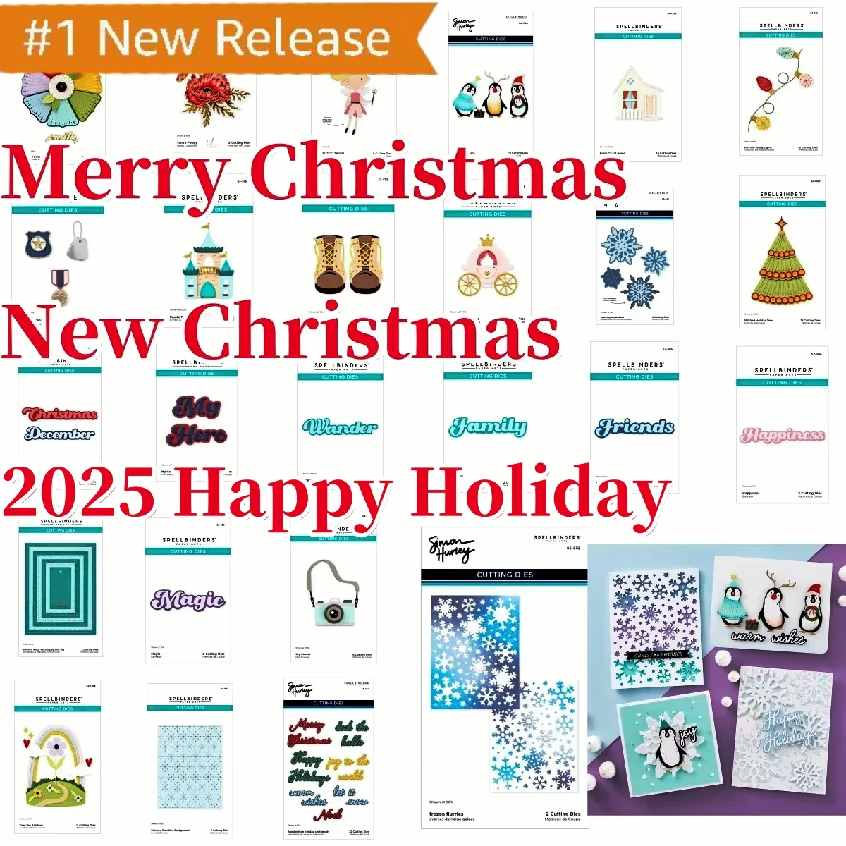 Christmas Letter Dancin Poppy Snowflakes Penguins Cutting Dies For DIY Scrapbook Embossed Card Craft Template Decoration
Christmas Letter Dancin Poppy Snowflakes Penguins Cutting Dies For DIY Scrapbook Embossed Card Craft Template Decoration