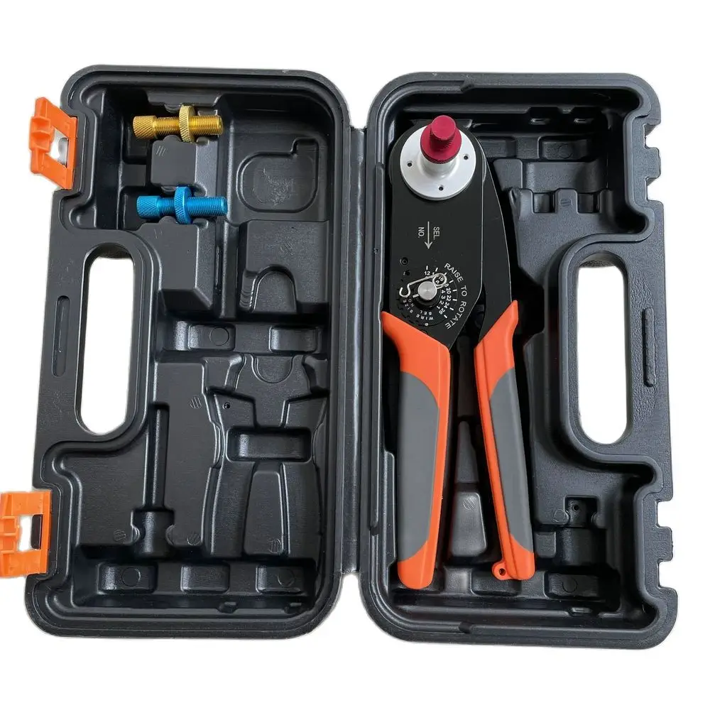 HD-2612D Four-mandrel Point Type M23 Servo Motor Encoder Connector Terminal Contact Crimping Pliers
HD-2612D Four-mandrel Point Type M23 Servo Motor Encoder Connector Terminal Contact Crimping Pliers