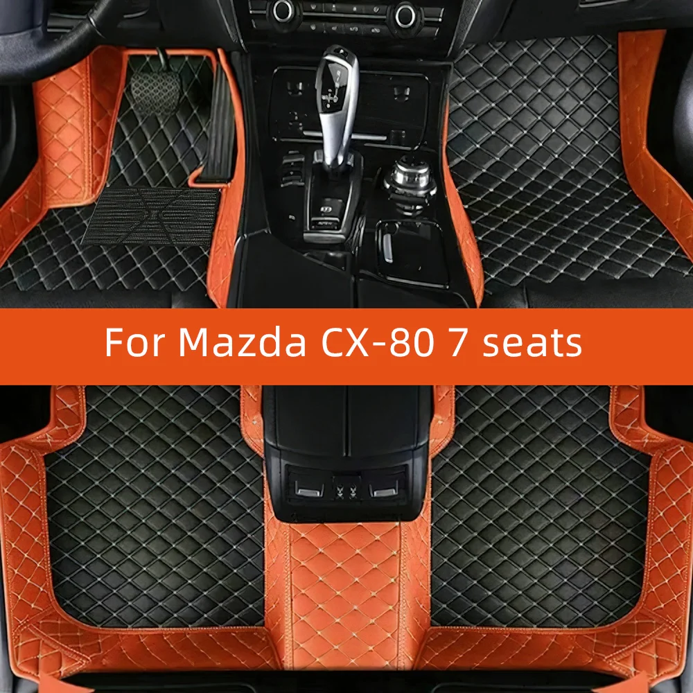 Custom Leather Car Floor Mat For Mazda CX-90 7 seats 2023 2024 2025 2026 2027 Car Mat Interior Accessories
Custom Leather Car Floor Mat For Mazda CX-90 7 seats 2023 2024 2025 2026 2027 Car Mat Interior Accessories