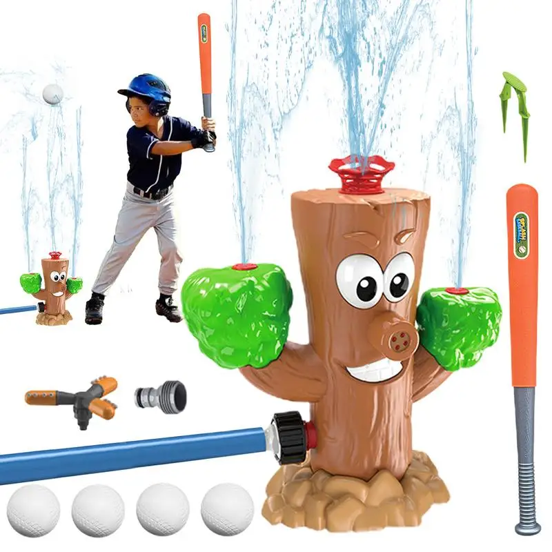 Sprinkler Baseball Tree Water Play 360 Degree Rotating Spray Sprinkler Baseball For Girls Pets Party Play
Sprinkler Baseball Tree Water Play 360 Degree Rotating Spray Sprinkler Baseball For Girls Pets Party Play