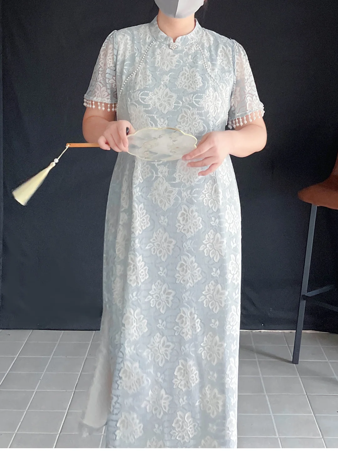 plus Size A-Line Qipao Dress New Chinese Style Long Dress Belly Covering Formal Occasion Summer Women's Clothing Retro Commute
plus Size A-Line Qipao Dress New Chinese Style Long Dress Belly Covering Formal Occasion Summer Women's Clothing Retro Commute