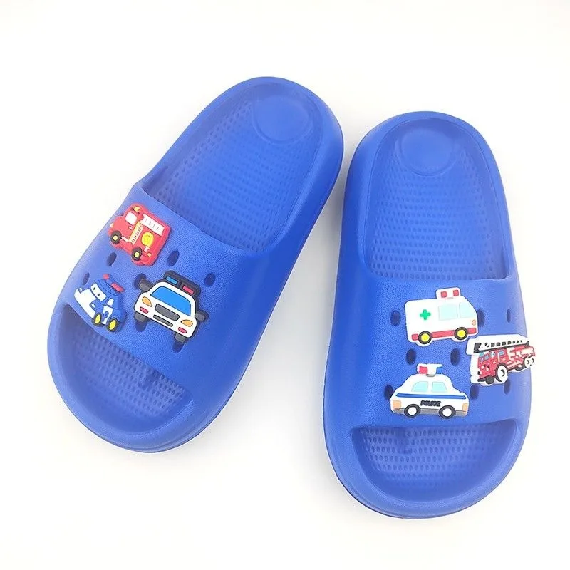 Cartoon Fire Truck Car Slippers for Kids Summer Breathable Waterproof EVA Slippers Non Slip Outdoor Home Shoes for Children
Cartoon Fire Truck Car Slippers for Kids Summer Breathable Waterproof EVA Slippers Non Slip Outdoor Home Shoes for Children