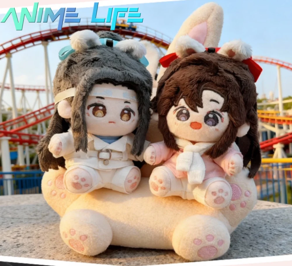Официальный оригинальный MDZS Mo Dao Zu Shi Wei Wuxian Lan Wangji, плюшевая кукла 15 см, 40 см, игрушка, плюшевая игрушка для косплея, фанат, подарок KA
Официальный оригинальный MDZS Mo Dao Zu Shi Wei Wuxian Lan Wangji, плюшевая кукла 15 см, 40 см, игрушка, плюшевая игрушка для косплея, фанат, подарок KA