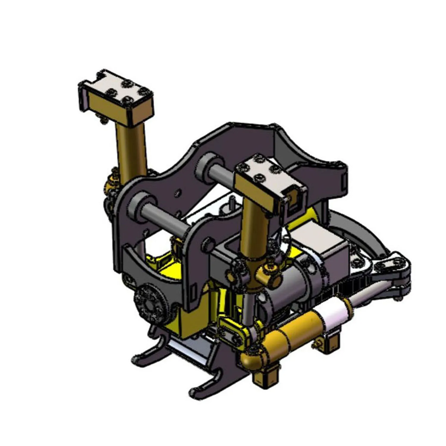 1/14 Super Frog Wrist Bucket Ripper for Metal Hydraulic Excavator E400 Pro Remote Control Digger Model Construction Machine
1/14 Super Frog Wrist Bucket Ripper for Metal Hydraulic Excavator E400 Pro Remote Control Digger Model Construction Machine