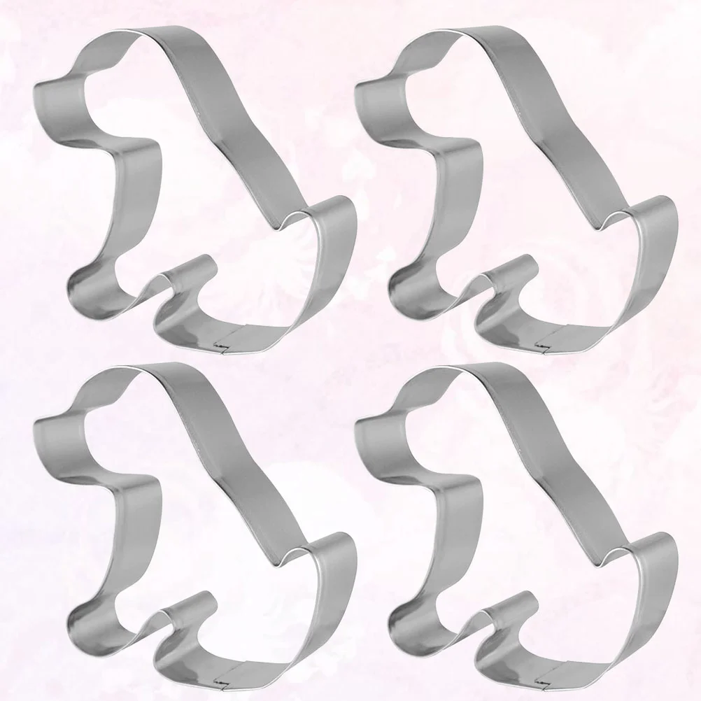 1 Set 4pcs Stainless Steel Dog Shaped Cookie Mould Biscuit Cutters Kitchen Baking Reusable Safe Creative Mold Set
1 Set 4pcs Stainless Steel Dog Shaped Cookie Mould Biscuit Cutters Kitchen Baking Reusable Safe Creative Mold Set