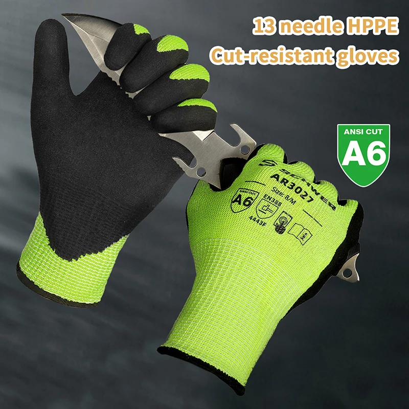 {CC44} 1 Pair Non Slip And Wear-resistant Outdoor Protective Gloves Thick A6 Cutting And Stab Resistant Gloves With Steel Wire
{CC44} 1 Pair Non Slip And Wear-resistant Outdoor Protective Gloves Thick A6 Cutting And Stab Resistant Gloves With Steel Wire