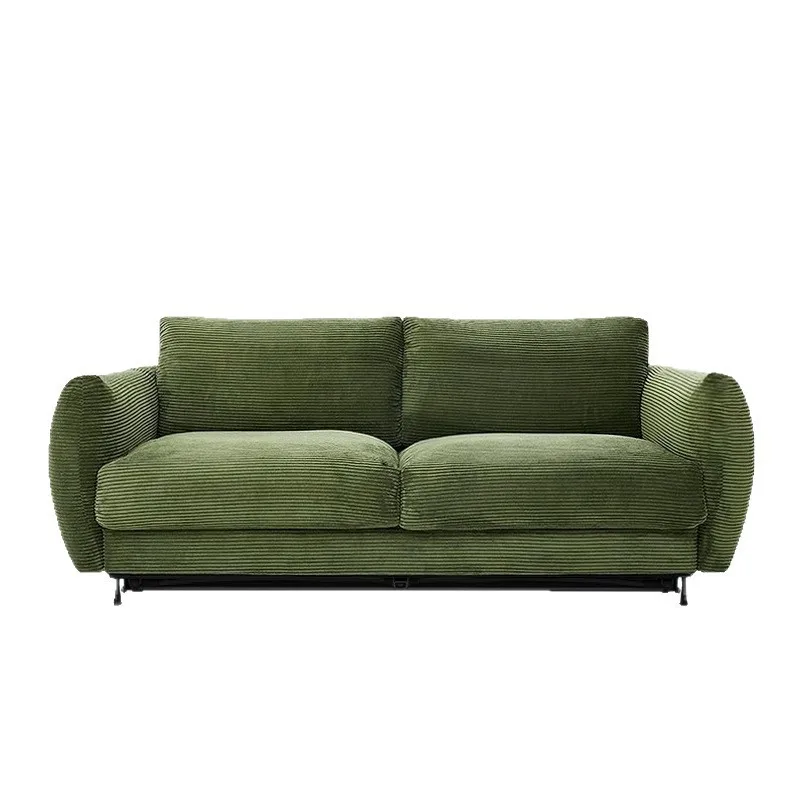 Nordic small apartment living room fabric sofa bed foldable dual-purpose multi-functional retro double corduroy retractable bed
Nordic small apartment living room fabric sofa bed foldable dual-purpose multi-functional retro double corduroy retractable bed