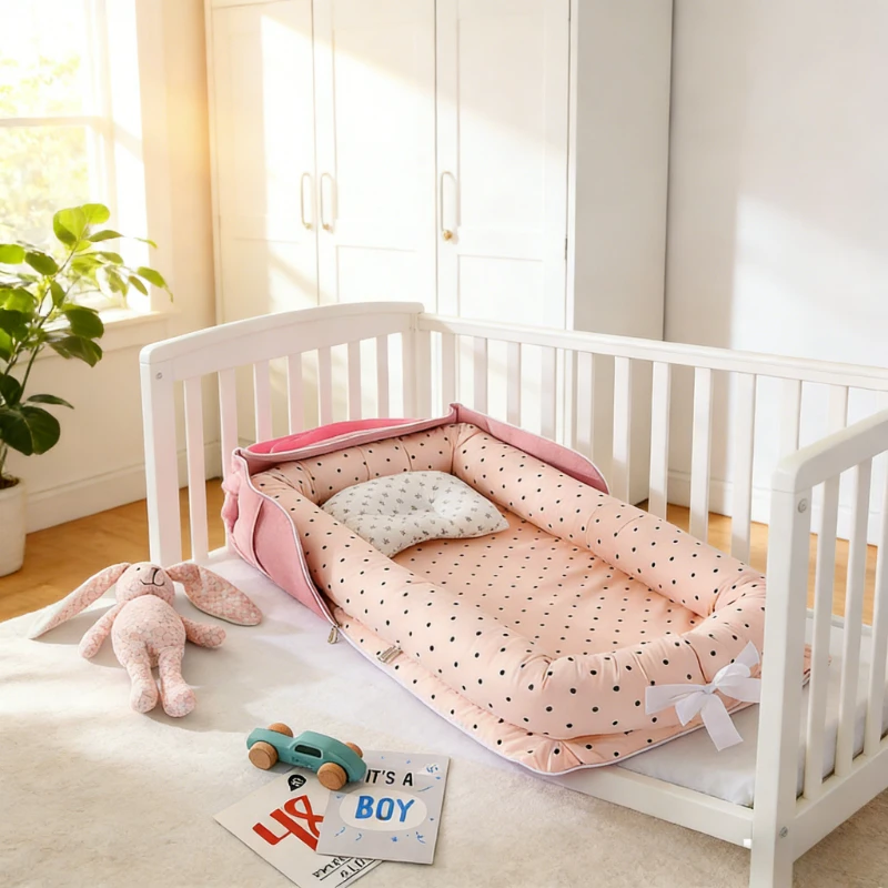 2026 New Portable Baby Bed Travel Crib Lightweight Infant Bassinet Shoulder Bag Design for Newborns Bedside Sleeper
2026 New Portable Baby Bed Travel Crib Lightweight Infant Bassinet Shoulder Bag Design for Newborns Bedside Sleeper