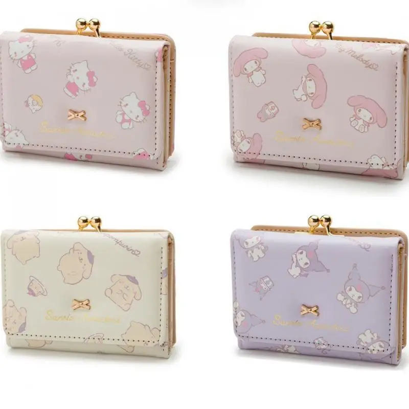 Hello Kitty Cartoon Wallet Sanrio New Women's Card Bag Japanese Kawaii Mymelody Three Fold Multi Functional Zero Wallet
Hello Kitty Cartoon Wallet Sanrio New Women's Card Bag Japanese Kawaii Mymelody Three Fold Multi Functional Zero Wallet