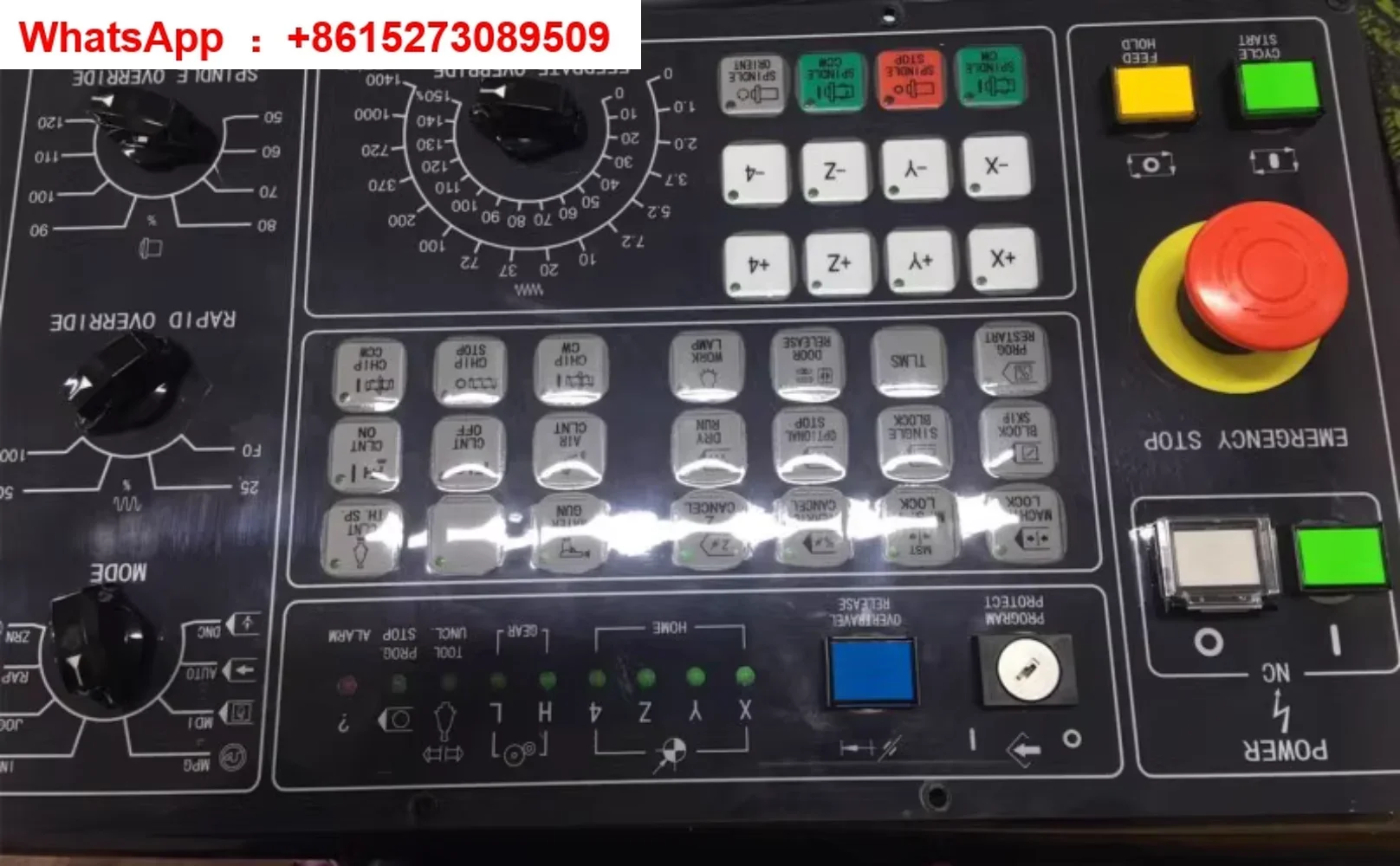 Панель работы обрабатывающего центра станка с числовым программным управлением MC 696033 (новый оригинал)
Панель работы обрабатывающего центра станка с числовым программным управлением MC 696033 (новый оригинал)