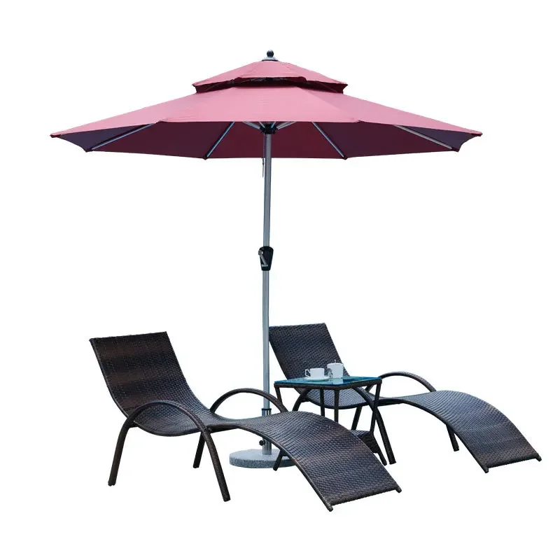 Outdoor leisure swimming pool lounger lounger courtyard beach chair lounger sun room villa waterproof sunscreen rattan bench
Outdoor leisure swimming pool lounger lounger courtyard beach chair lounger sun room villa waterproof sunscreen rattan bench