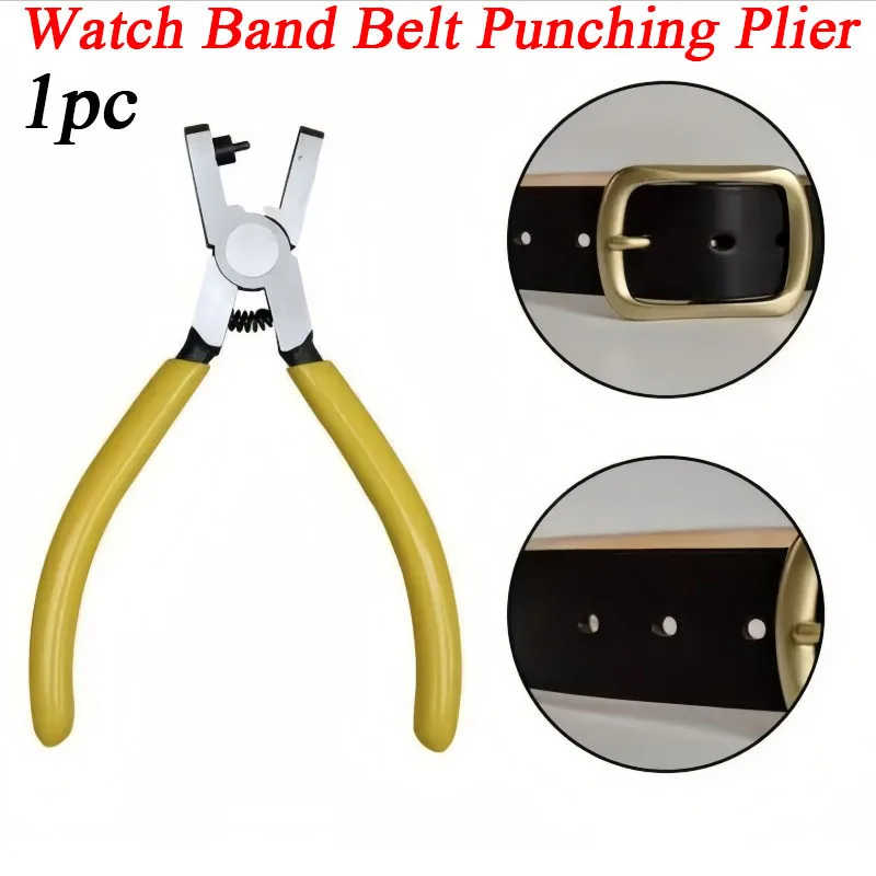 1PC 2mm Watch Band Belt Punching Tool Universal Leather Hole Pliers DIY Leather Hole Making Hand Tools Home Craft Supplies
1PC 2mm Watch Band Belt Punching Tool Universal Leather Hole Pliers DIY Leather Hole Making Hand Tools Home Craft Supplies