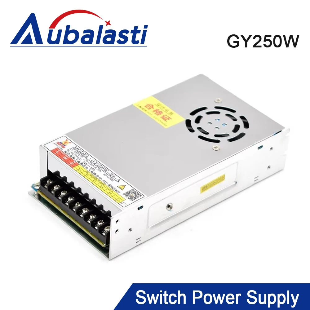Aubalasti 250W Switching Power Supply 5V 12V 24V 10A GY250W-24-A for CNC Router Engraving Machine
Aubalasti 250W Switching Power Supply 5V 12V 24V 10A GY250W-24-A for CNC Router Engraving Machine