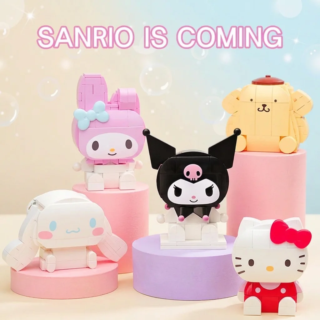 Sanrio Assembled Toy Building Blocks Kuromi Cinnamoroll Mymelody Model Game Graphics Cartoon Building Blocks Girls Diy Gifts
Sanrio Assembled Toy Building Blocks Kuromi Cinnamoroll Mymelody Model Game Graphics Cartoon Building Blocks Girls Diy Gifts