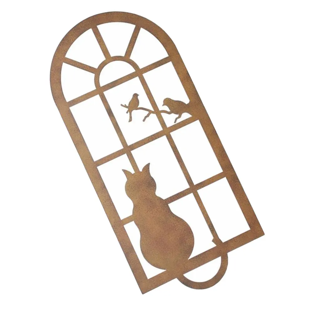 1pc Retro Window Design Home Garden Window Cat Design Wall Pendant Outdoor Scene Wall Pendant Craft
1pc Retro Window Design Home Garden Window Cat Design Wall Pendant Outdoor Scene Wall Pendant Craft