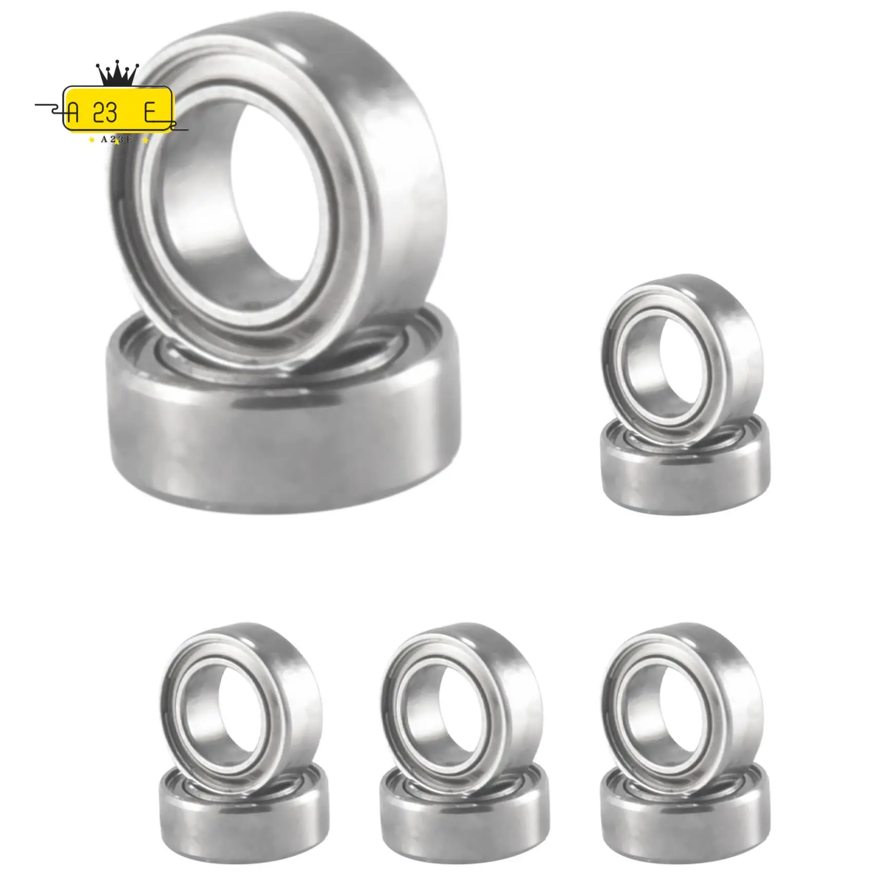 A23E-Pack Of 10 SMR74ZZ ABEC-9 Stainless Steel Ball Bearings 4X7X2.5Mm High-Speed Mobile Phone Bearings
A23E-Pack Of 10 SMR74ZZ ABEC-9 Stainless Steel Ball Bearings 4X7X2.5Mm High-Speed Mobile Phone Bearings