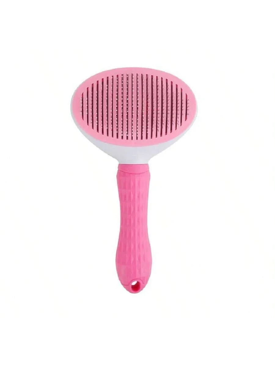 1pc Dog Comb, Cat Comb, Flea Removal Comb, Knot Opening And Floating Hair Removal Beauty Comb, Automatic Hair Removal Beauty Bru
1pc Dog Comb, Cat Comb, Flea Removal Comb, Knot Opening And Floating Hair Removal Beauty Comb, Automatic Hair Removal Beauty Bru