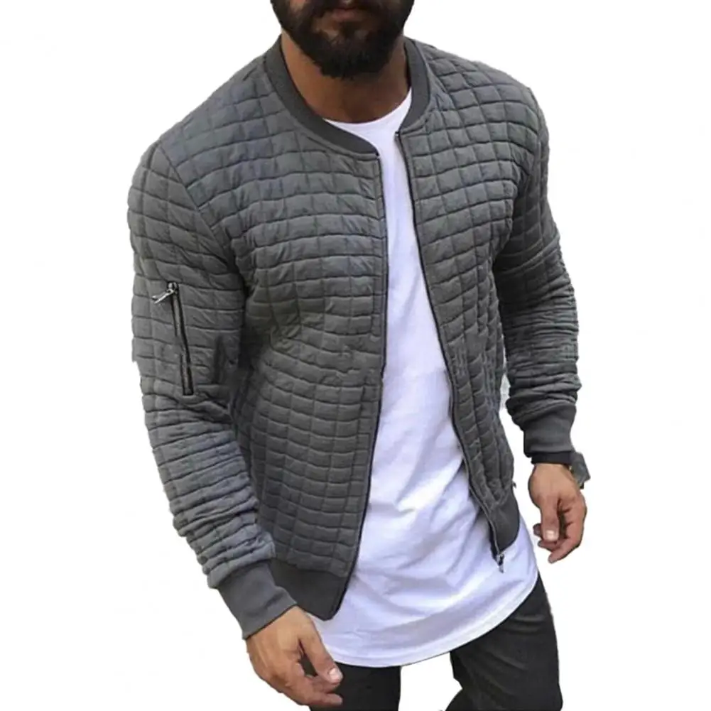 Fashion Men's Jacket Autumn Round Neck Long-sleeved Slim Zipper Men's Jacket Casual Sports Men's Jacket
Fashion Men's Jacket Autumn Round Neck Long-sleeved Slim Zipper Men's Jacket Casual Sports Men's Jacket