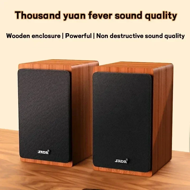 Hi-Fi USB Wired Amplifiers Column Wooden Subwoofer Home Desktop Wireless Bluetooth Speaker Bookshelf Speakers Laptop Portable
Hi-Fi USB Wired Amplifiers Column Wooden Subwoofer Home Desktop Wireless Bluetooth Speaker Bookshelf Speakers Laptop Portable
