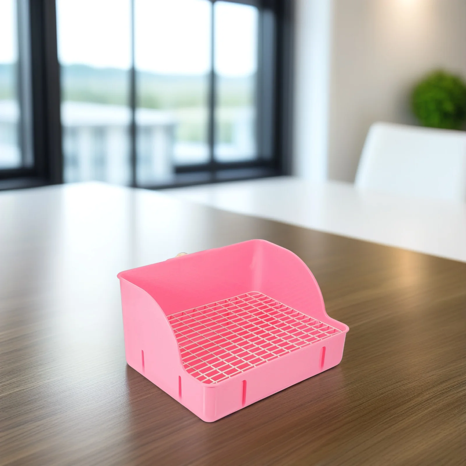 Rabbit Toilet Premium Pp Leak-Proof Wall Design Pet Toilet Tray Box For Dog Rabbit Guinea Pig Chinchilla Indoor Outdoor Use Pink
Rabbit Toilet Premium Pp Leak-Proof Wall Design Pet Toilet Tray Box For Dog Rabbit Guinea Pig Chinchilla Indoor Outdoor Use Pink