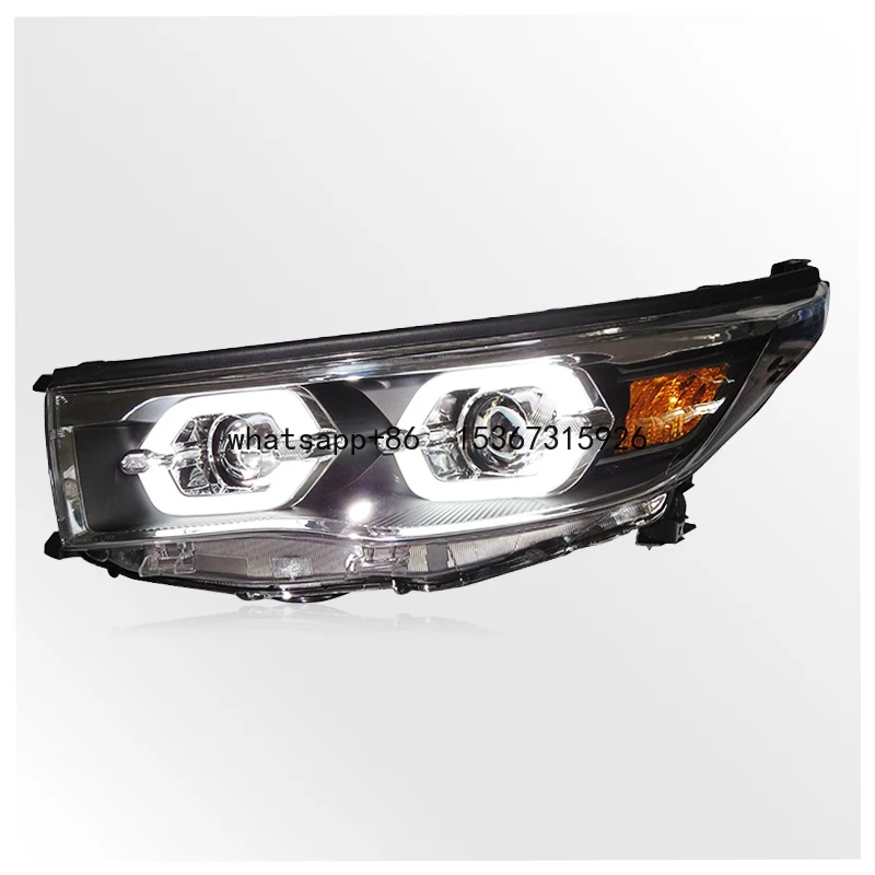 DRL Lamp OEM Car Head Light Modify Semi-assembly LED Xenon Headlight for Toyota Highlander 2015 2016 2017
DRL Lamp OEM Car Head Light Modify Semi-assembly LED Xenon Headlight for Toyota Highlander 2015 2016 2017