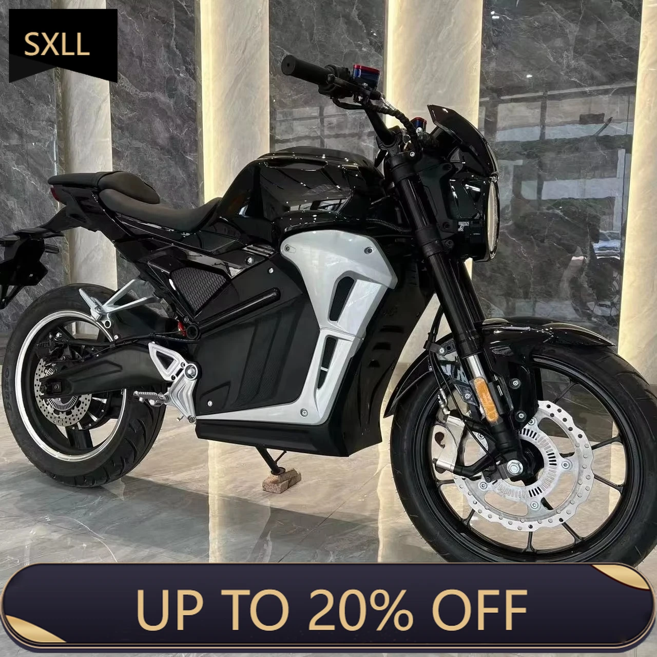 SXLL 72V 5000W EEC COC 110 km/h speed adult off-road motorcycle
SXLL 72V 5000W EEC COC 110 km/h speed adult off-road motorcycle